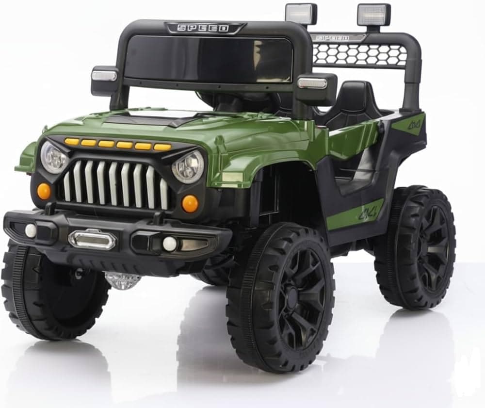 Military Jeep EB-2222 | Ride-On Car for Kids — view 1 of 4